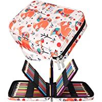 Jakago - Estuche para Lápices de Colores con Capacidad para 220 Lápices de Colores- Bolsa Impermeable para Lápices de…